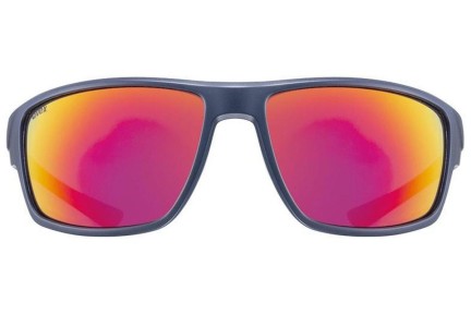 Sonnenbrille uvex sportstyle 230 Blue Mat S3 Rechteck Blau