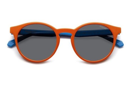 Sonnenbrille Polaroid Junior PLD8061/S L7Q/M9 Polarized Rund Orange