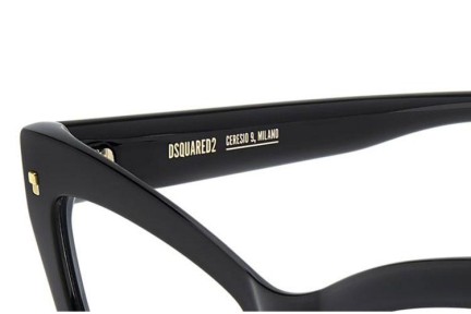 Brillen Dsquared2 D20152 807 Cat Eye Schwarz