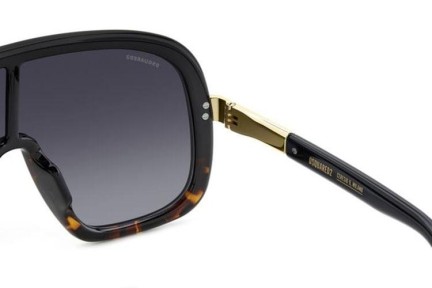 Sonnenbrille Dsquared2 D20119/S WR7/9O Monoscheibe | Shield Havanna