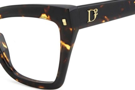 Glasses Dsquared2 D20152 086 Cat Eye Havanna