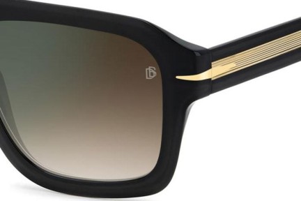 Sonnenbrille David Beckham DB7127/S 2M2/QY Rechteck Schwarz