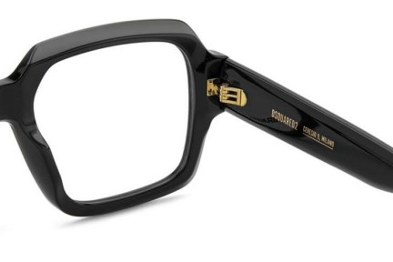 Glasses Dsquared2 D20148 807 Quadratisch Schwarz