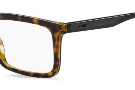 Glasses HUGO HG1317 086 Rechteck Havanna