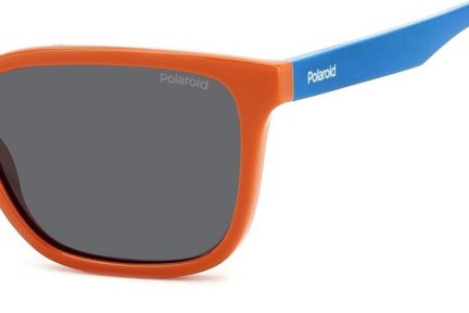 Sonnenbrille Polaroid Junior PLD8063/S L7Q/M9 Polarized Rechteck Orange