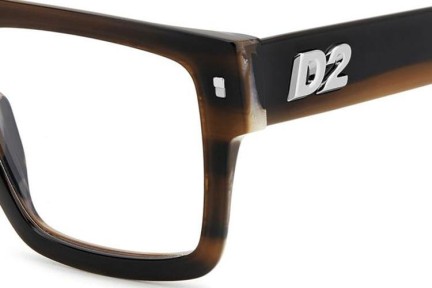 Brillen Dsquared2 D20147 EX4 Flat Top Braun