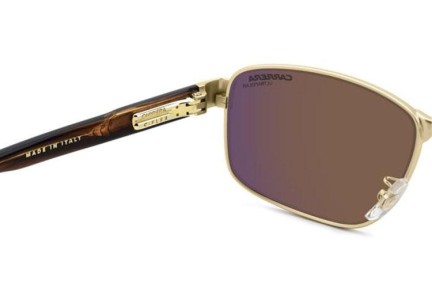 Sunglasses Carrera CFLEX09/G/S AOZ/YL Rechteck Gold