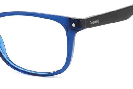 Glasses Polaroid Junior PLDD813/T 9N7 Rechteck Blau