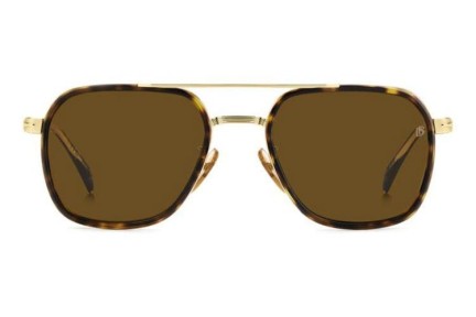 Sunglasses David Beckham DB1161/S 2IK/70 Rechteck Gold