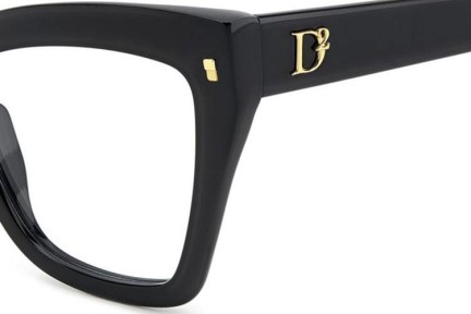 Brillen Dsquared2 D20152 807 Cat Eye Schwarz