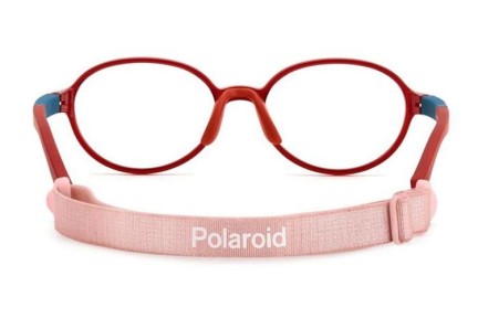 Brillen Polaroid Junior PLDD840 C9A Oval Rot