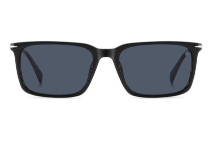 Sonnenbrille David Beckham DB1163/F/S 05K/KU Rechteck Schwarz