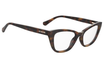 Glasses Love Moschino MOL636 05L Cat Eye Havanna