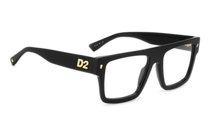 Brillen Dsquared2 D20147 807 Flat Top Schwarz