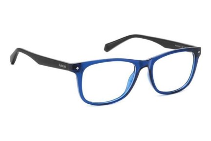 Glasses Polaroid Junior PLDD813/T 9N7 Rechteck Blau