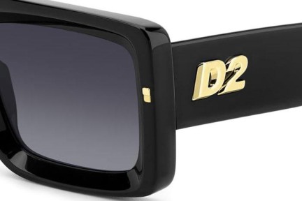 Sonnenbrille Dsquared2 D20141/S 807/9O Quadratisch Schwarz