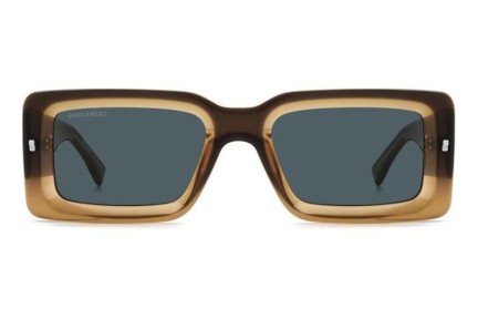 Sunglasses Dsquared2 D20142/S 9EN/KU Rechteck Braun