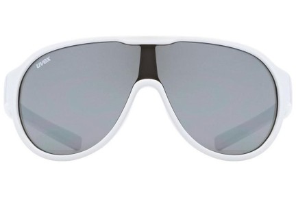 Sonnenbrille uvex sportstyle 512 White S3 Monoscheibe | Shield Weiß