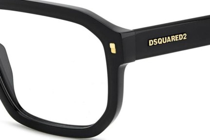 Brillen Dsquared2 D20146 807 Rechteck Schwarz