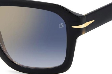 Sonnenbrille David Beckham DB7127/S WR7/1V Rechteck Schwarz