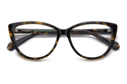 Glasses Polaroid PLDD543 086 Cat Eye Havanna