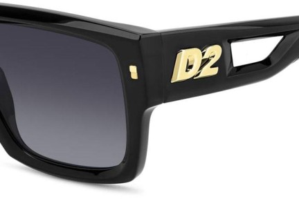 Sunglasses Dsquared2 D20143/S 807/9O Rechteck Schwarz