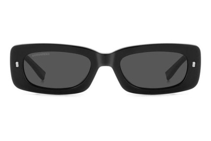 Sunglasses Dsquared2 ICON0020/S 807/IR Rechteck Schwarz