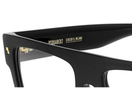 Glasses Dsquared2 D20147 807 Flat Top Schwarz