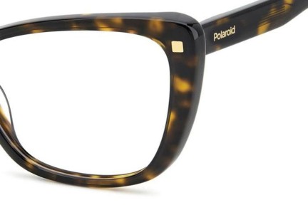 Brillen Polaroid PLDD542 086 Cat Eye Havanna