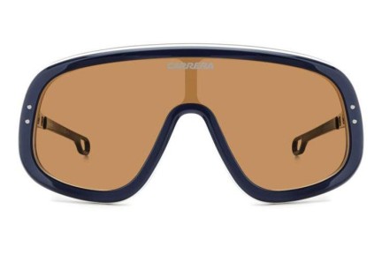 Sonnenbrille Carrera FLAGLAB17 DTY/W7 Monoscheibe | Shield Blau