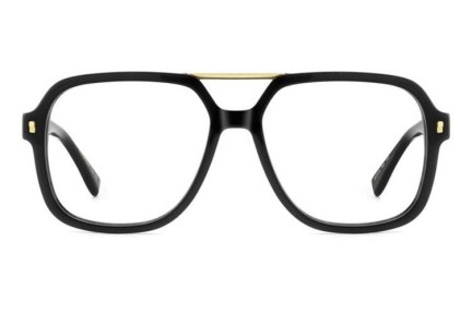 Glasses Dsquared2 D20145 807 Rechteck Schwarz