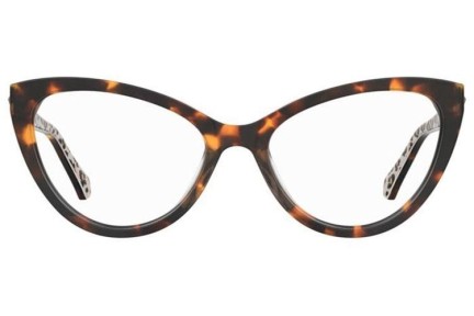 Glasses Love Moschino MOL631 H7P Cat Eye Havanna