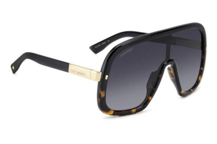 Sonnenbrille Dsquared2 D20119/S WR7/9O Monoscheibe | Shield Havanna