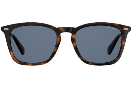 Sonnenbrille Polaroid PLD2085/S 086/C3 Polarized Quadratisch Havanna