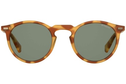 Sonnenbrille Polaroid PLD2086/S 086/UC Polarized Rund Havanna