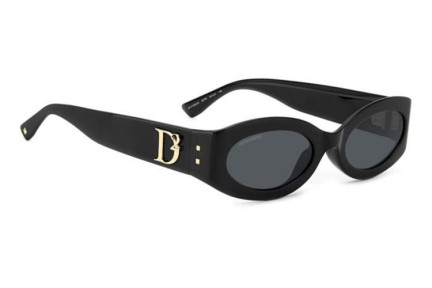 Sunglasses Dsquared2 D20150/G/S 807/IR Oval Schwarz