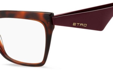 Brillen Etro ETRO0006 086 Rechteck Havanna