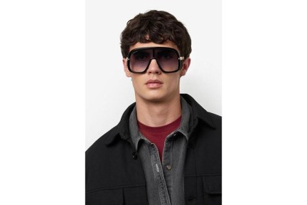 Sonnenbrille Dsquared2 D20119/S 807/08 Monoscheibe | Shield Schwarz