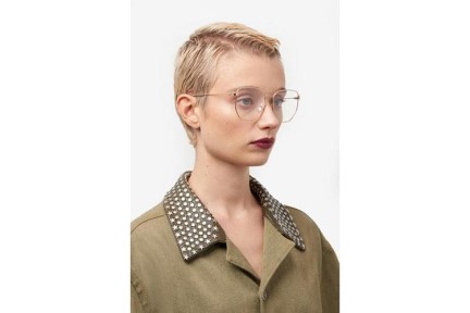 Glasses Etro ETRO0024 000 Rechteck Gold