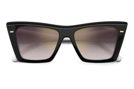 Sonnenbrille Carrera CARRERA3046/S 80S/YK Rechteck Schwarz