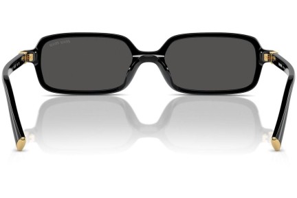 Sunglasses Miu Miu MU11ZS 16K5S0 Rechteck Schwarz