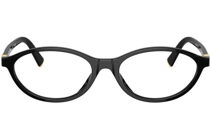 Brillen Miu Miu MU09XV 16K1O1 Oval Schwarz