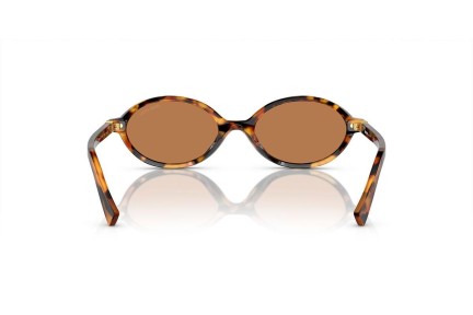 Sonnenbrille Miu Miu MU04ZS 19P2Z1 Oval Havanna