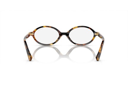 Sonnenbrille Miu Miu MU04ZS VAU08N Oval Havanna