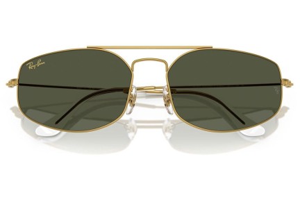 Sonnenbrille Ray-Ban RB3845 919631 Rechteck Gold