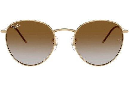 Sonnenbrille Ray-Ban RBR0103S 001/CB Rund Gold