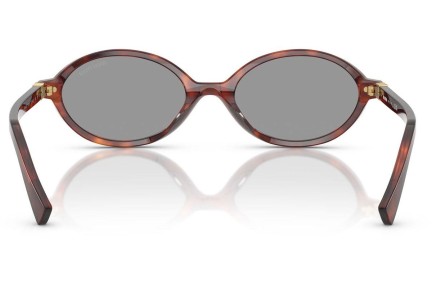 Sonnenbrille Miu Miu MU04ZS 21C40O Oval Havanna