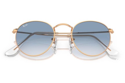 Sonnenbrille Ray-Ban Round Metal RB3447 92023F Rund Gold