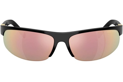 Sunglasses Miu Miu MUA02S 1AB90J Oval Schwarz