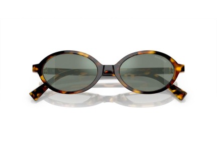 Sonnenbrille Miu Miu MU04ZS VAU04M Oval Havanna